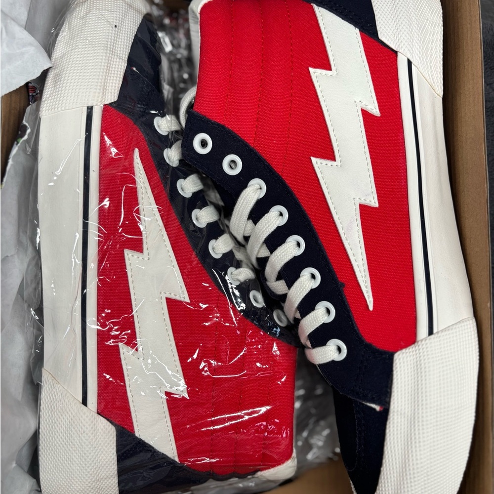 Revenge x Storm Vol 2 High-Top Red / Dark Navy Size 8 Brand New Original Box
